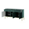 Комод Perfect Home Nova 3-дверний з 3 шухлядами і золотими ніжками KSZ154 154х83х39 см Лабрадор (PFH-091495)