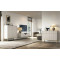 Комод високий Perfect Home Nova K104 2D 104x125x39 Кашемір (золоті ніжки) (PFH-091237)