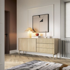 Комод з телескопічними напрямними Perfect Home Tavo 2D3S/187 187,1x51,8x39,5 Дуб кремона (PFH-091400)