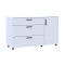 Комод Doros Торн Білий 3Ш/1Д 135х51.6х80 (DRS-012104)