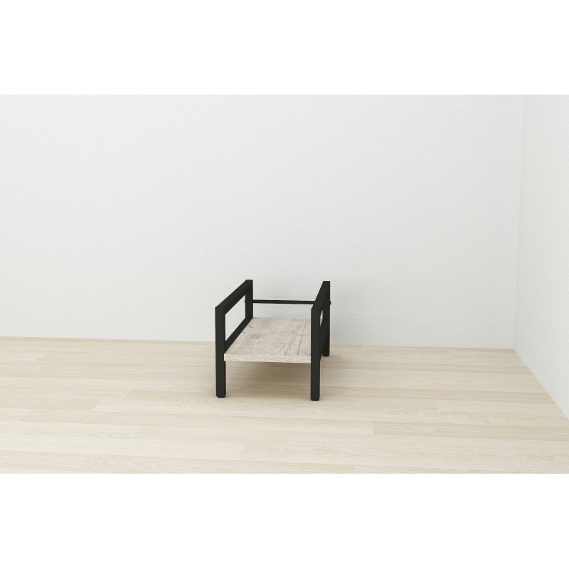 Підставка для системного блоку Ferrum-decor Нікі 21x24x45 Чорний ДСП Сан-Марино 16мм (FRD-105287)