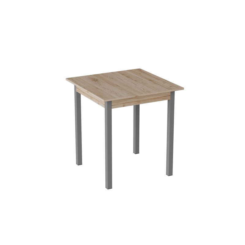 Стол кухонный Ferrum-decor Диего 75x90x90 Серый ДСП Сан-Марино 16мм (FRD-105657)