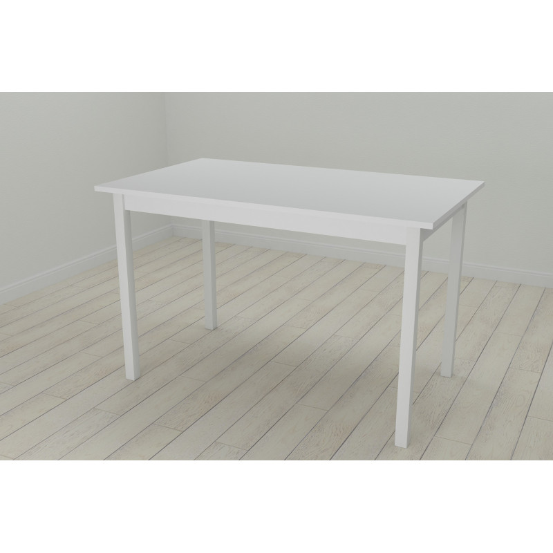 Стол кухонный Ferrum-decor Марио 75x120x60 Белый ДСП Белое 16мм (FRD-106197)