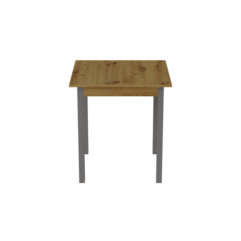 Стол кухонный Ferrum-decor Диего 75x70x70 Серый ДСП Дуб Артизан 16мм (FRD-105707)