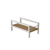Подставка для системного блока Ferrum-decor Ники 21x24x45 Белый ДСП Дуб Артизан 16мм (FRD-105297)