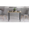 Стіл універсальний Knap Ferrum-decor 750x1000x700 Чорний метал ДСП Дуб Артизан 16 мм (FRD-106367)