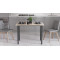 Стіл універсальний Knap Ferrum-decor 750x1200x600 Чорний метал ДСП Дуб Сан-Марино 16 мм (FRD-106347)