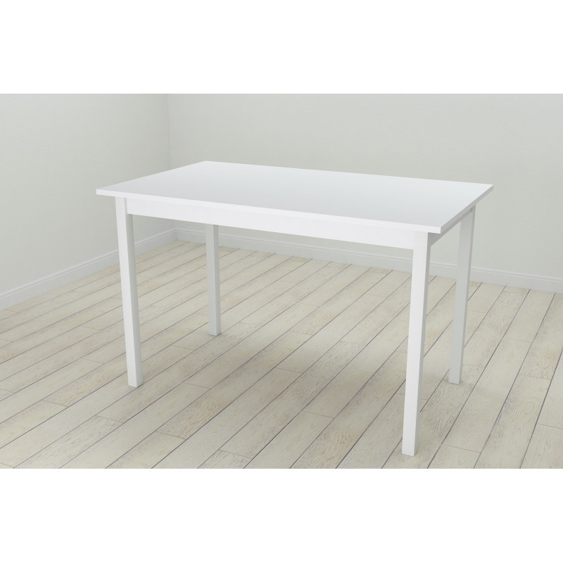 Стол кухонный Ferrum-decor Марио 75x120x60 Белый ДСП Белое 16мм (FRD-106197)