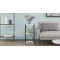 Етажерка 3/34 Ferrum-decor Серії Конект 73x34x28 чорний ДСП Біле 16мм (FRD-104289)