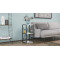 Етажерка 3/34 Ferrum-decor Серії Конект 73x34x28 чорний ДСП Біле 16мм (FRD-104289)