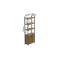 Етажерка 4/60 Ferrum-decor Серії Конект з тумбою 179x60x28 Чорний ДСП Артизан (FRD-104489)