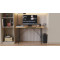 Стол письменный Line Тайм Ferrum-decor 750x1000x500 Черный металл ДСП Дуб Артизан 16 мм (FRD-104869)