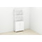 Етажерка 3/60 Ferrum-decor Серії Конект із тумбою 144x60x28 Білий ДСП Біле (FRD-104449)
