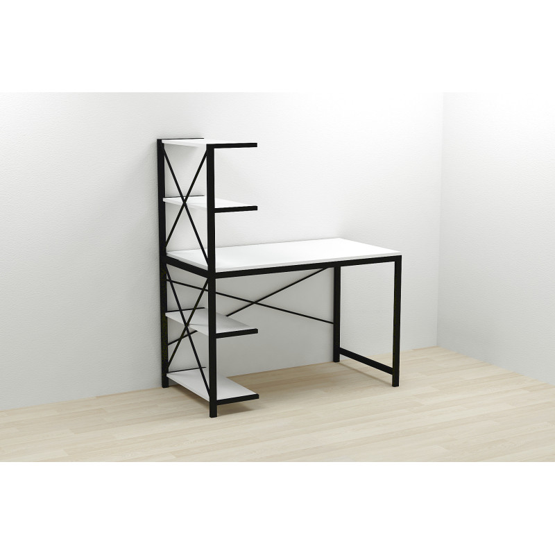 Комп'ютерний стіл Ferrum-decor Джек 75x120x60 Чорний ДСП (FRD-104379)