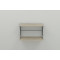 Полка настенная Ferrum-decor Букин 330x500x240 металл Серый ДСП Сонома 16 мм (FRD-102859)