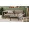 Стіл журнальний приставний Террі Комбо Ferrum-decor 345x662x440 Чорний метал ДСП Дуб Сонома 16 мм (FRD-105139)