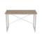 Комп'ютерний стіл Ferrum-decor Дейв 75x140x60 білий ДСП Дуб Сан-Марино 16мм (FRD-102159)