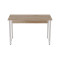 Комп'ютерний стіл Ferrum-decor Курт 75x120x60 білий ДСП Дуб Сан-Марино 16мм (FRD-102209)
