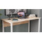 Комп'ютерний стіл Ferrum-decor Курт 75x140x60 білий ДСП Дуб Сан-Марино 16мм (FRD-102219)