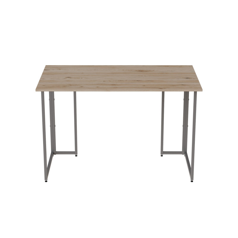 Комп'ютерний стіл Ferrum-decor Ханна 75x100x70 сірий ДСП Дуб Сан-Марино 32мм (FRD-101429)