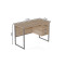 Комп'ютерний стіл Ferrum-decor Гаррі 75x120x70 сірий ДСП Дуб Сан-Марино 32мм (FRD-101479)
