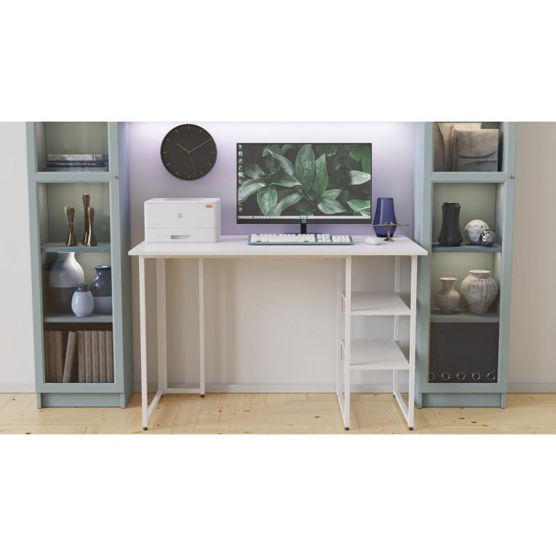 Письменный стол Ferrum-decor Кевин 75x100x70 белый ДСП Белое 16мм (FRD-101269)