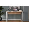 Комп'ютерний стіл Ferrum-decor Курт 75x100x60 білий ДСП Дуб Сан-Марино 16мм (FRD-102199)
