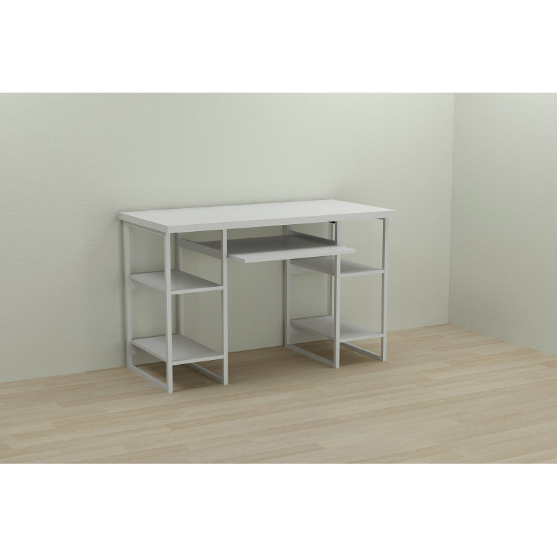 Письменный стол Ferrum-decor Тим 76x120x60 белый ДСП Белое 32мм (FRD-101359)