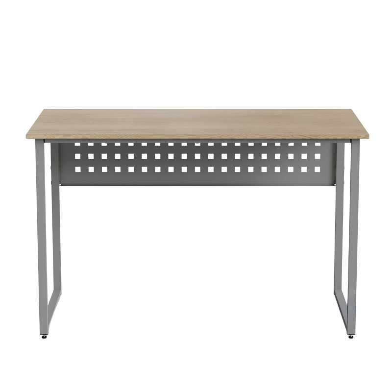 Стіл письмовий Майк Ferrum-decor 75x120x60 Сірий метал ДСП Дуб Кремона Торро 16 мм (FRD-108341)