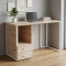 Компьютерный стол Ferrum-decor Отто 75x120x60 белый ДСП Дуб Сан-Марино 32мм (FRD-101029)