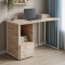 Комп'ютерний стіл Ferrum-decor Отто 75x120x70 білий ДСП Дуб Сан-Марино 32мм (FRD-101049)