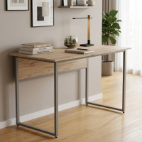 Компьютерный стол Ferrum-decor Коди 75x120x70 серый ДСП Дуб Сан-Марино 32мм (FRD-101699)