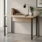 Комп'ютерний стіл Ferrum-decor Курт 75x120x60 чорний ДСП Дуб Сан-Марино 32мм (FRD-102029)