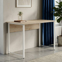 Комп'ютерний стіл Ferrum-decor Курт 75x140x70 білий ДСП Дуб Сан-Марино 16мм (FRD-102249)