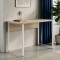 Комп'ютерний стіл Ferrum-decor Курт 75x140x70 білий ДСП Дуб Сан-Марино 16мм (FRD-102249)