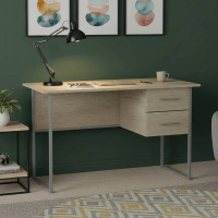 Письменный стол Ferrum-decor Дакота 75x120x70 серый ДСП Дуб Сонома 16мм (FRD-102339)