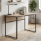 Компьютерный стол Ferrum-decor Коди 75x100x60 черный ДСП Дуб Сан-Марино 32мм (FRD-103739)