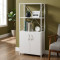 Етажерка 3/60 Ferrum-decor Серії Конект із тумбою 144x60x28 Білий ДСП Біле (FRD-104449)