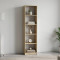 Пенал Анжело Ferrum-decor на 5 полиць 1900x500x380 ДСП Дуб Сонома 16 мм (FRD-104939)