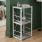 Етажерка 3/34 Ferrum-decor Серії Конект 73x34x28 білий ДСП Бетон 16мм (FRD-105527)