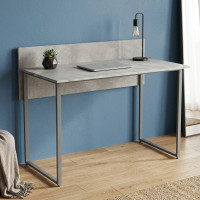 Стіл письмовий Скай Ferrum-decor 75x120x70 Сірий метал ДСП Бетон 16 мм (FRD-106677)