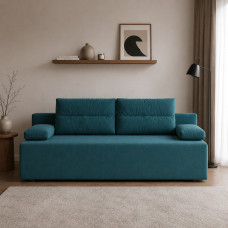 Диван прямий Mekko Barcelona 1900*800 Ergo II категорія Allure Premium Aqua (MEK-161244)