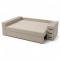 Кутовий ортопедичний диван Мекко Cube Shuttle NOVO 2650*1650 Lux III категорія Austin 2 Beige (MEK-161474)