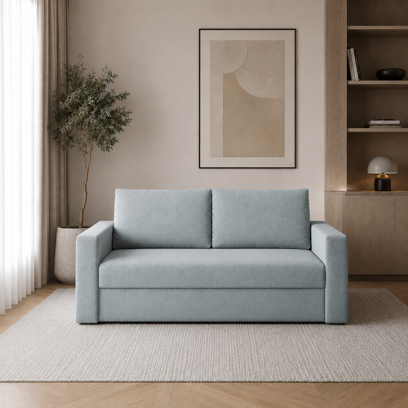 Диван ортопедичний Мекко Denver 1560х960 Lux III категорія Austin 16 Aqua (MEK-161344)