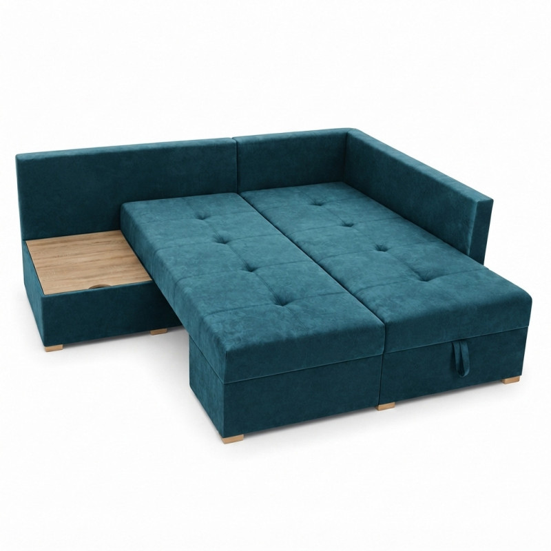 Диван ортопедичний поворотний Мекко Mercury 3000*2150 Lux II категорія Allure Premium Ocean (MEK-161093)