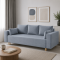 Ортопедичний диван Мекко Oslo 2300*1000 Pocket Spring Cocos IV категорія Bestseller Blue Fog (MEK-161163)