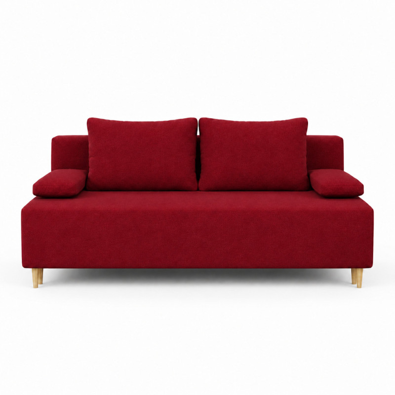 Диван розкладний Mekko Sidney 1900*800 Ergo II категорія Allure Premium Wine (MEK-161554)