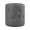 Пуф Lion Vega 45x35 см оббивка Флай 2233 Темно-сірий (LION-045686)