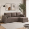 Кутовий диван ортопедичний Мекко Wilson 1950*1450 Pocket Spring Cocos III категорія Austin 3 Antelope (MEK-161524)