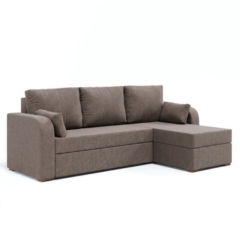 Кутовий диван ортопедичний Мекко Wilson 1950*1450 Pocket Spring Cocos III категорія Austin 3 Antelope (MEK-161524)